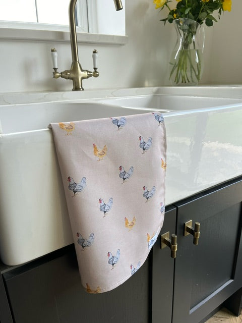 Chicken Tea Towel
