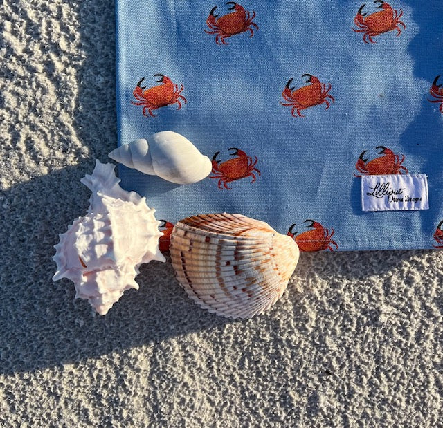 Crab Tea Towel