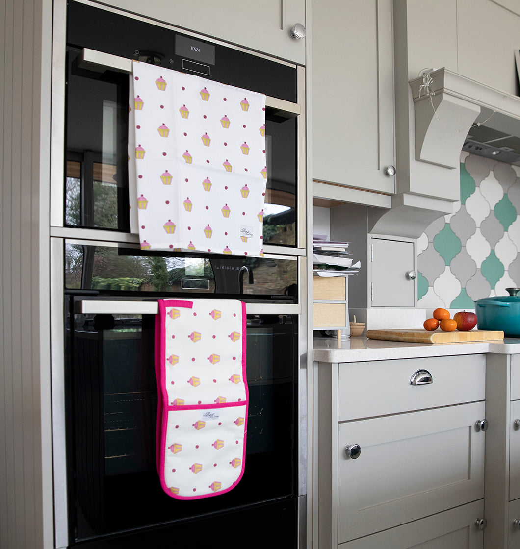 Cupcake Tea Towel