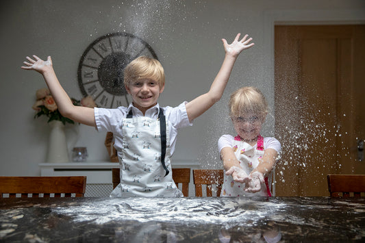 Jumping Sheep Children's Apron