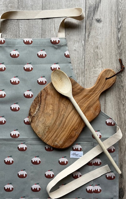 Christmas Pudding Adult Apron