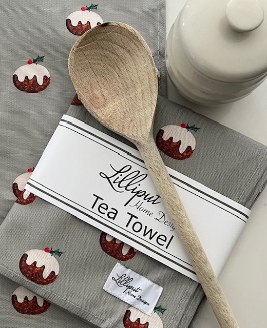 Christmas Pudding Tea Towel