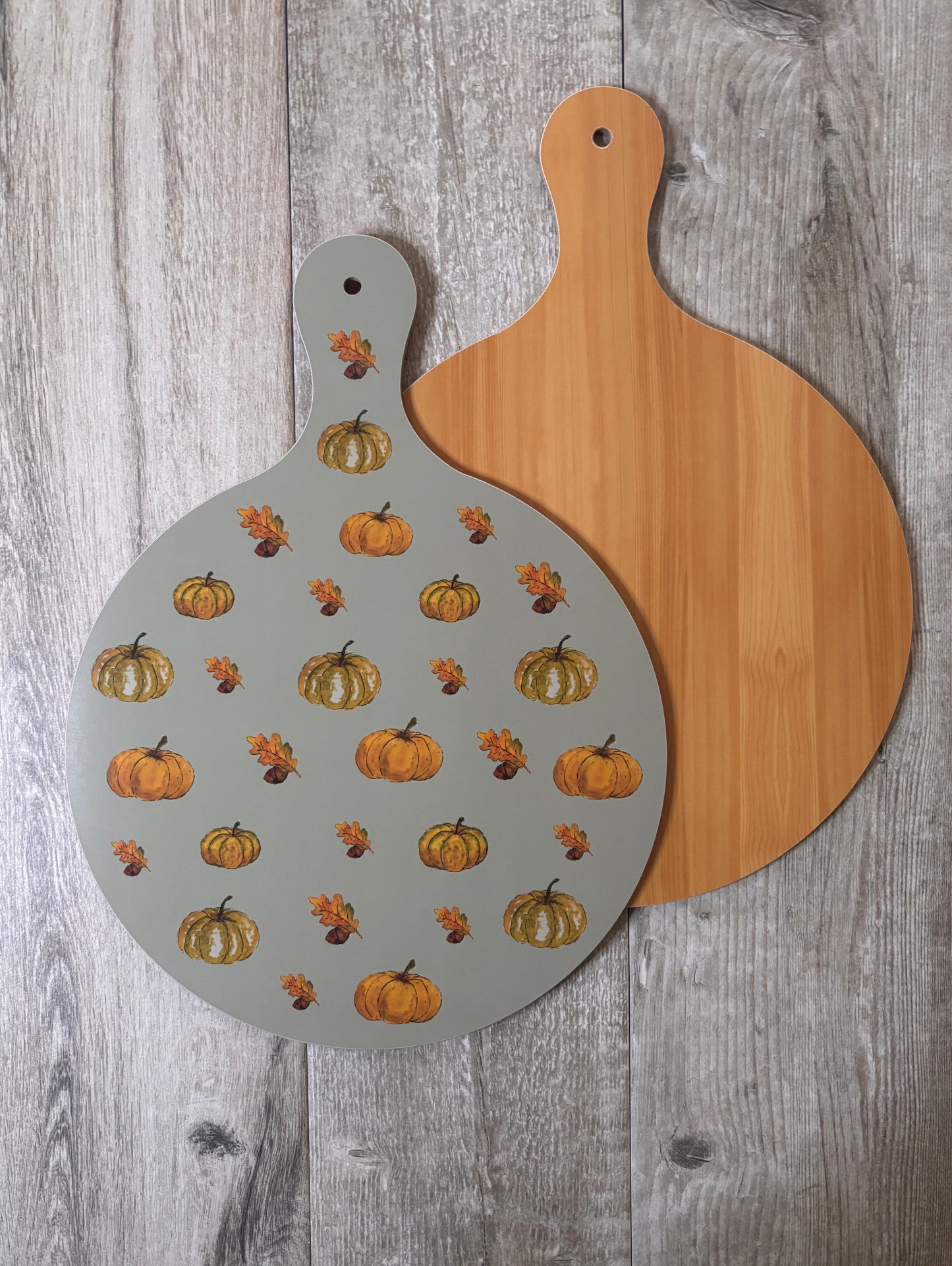 Round Pumpkin Melamine Chopping Board