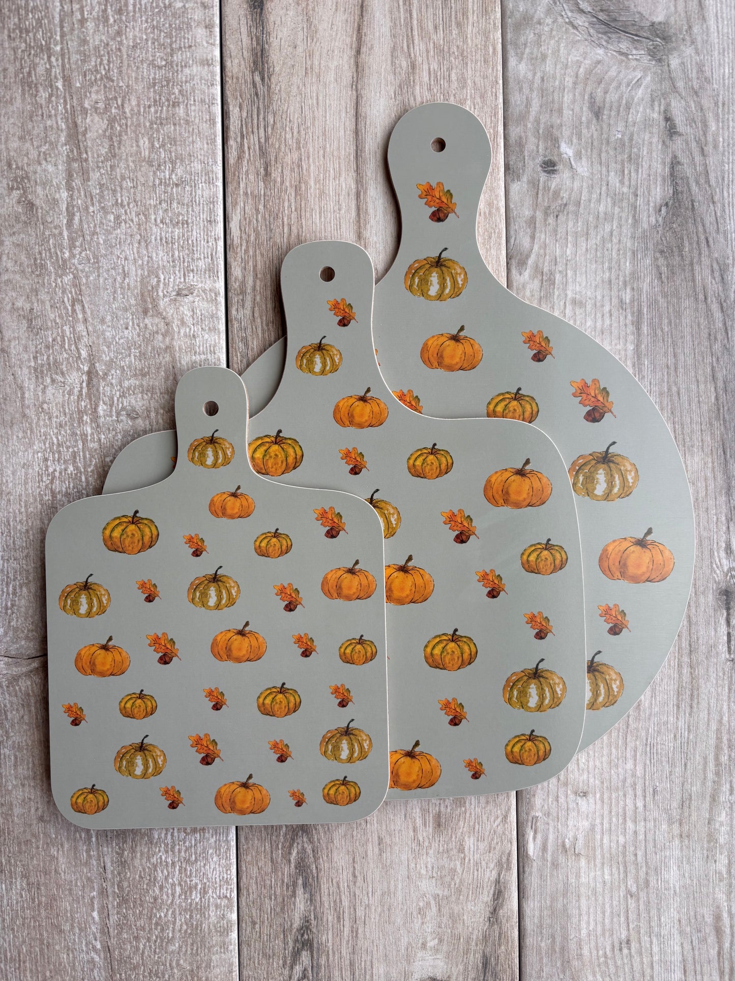 Round Pumpkin Melamine Chopping Board