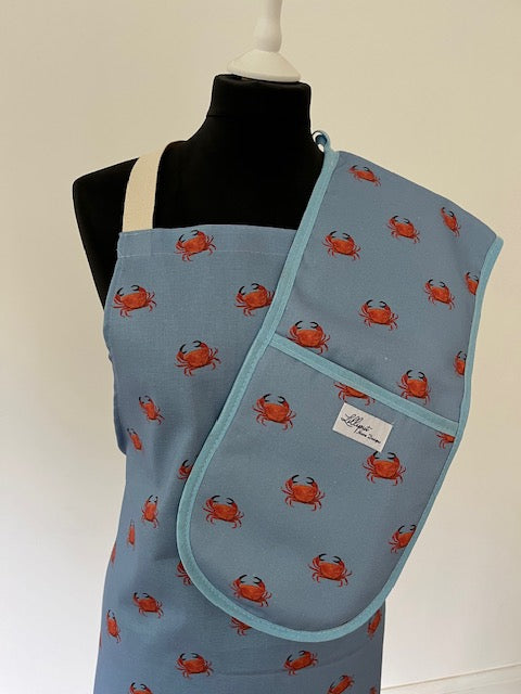 Crab Double Oven Gloves