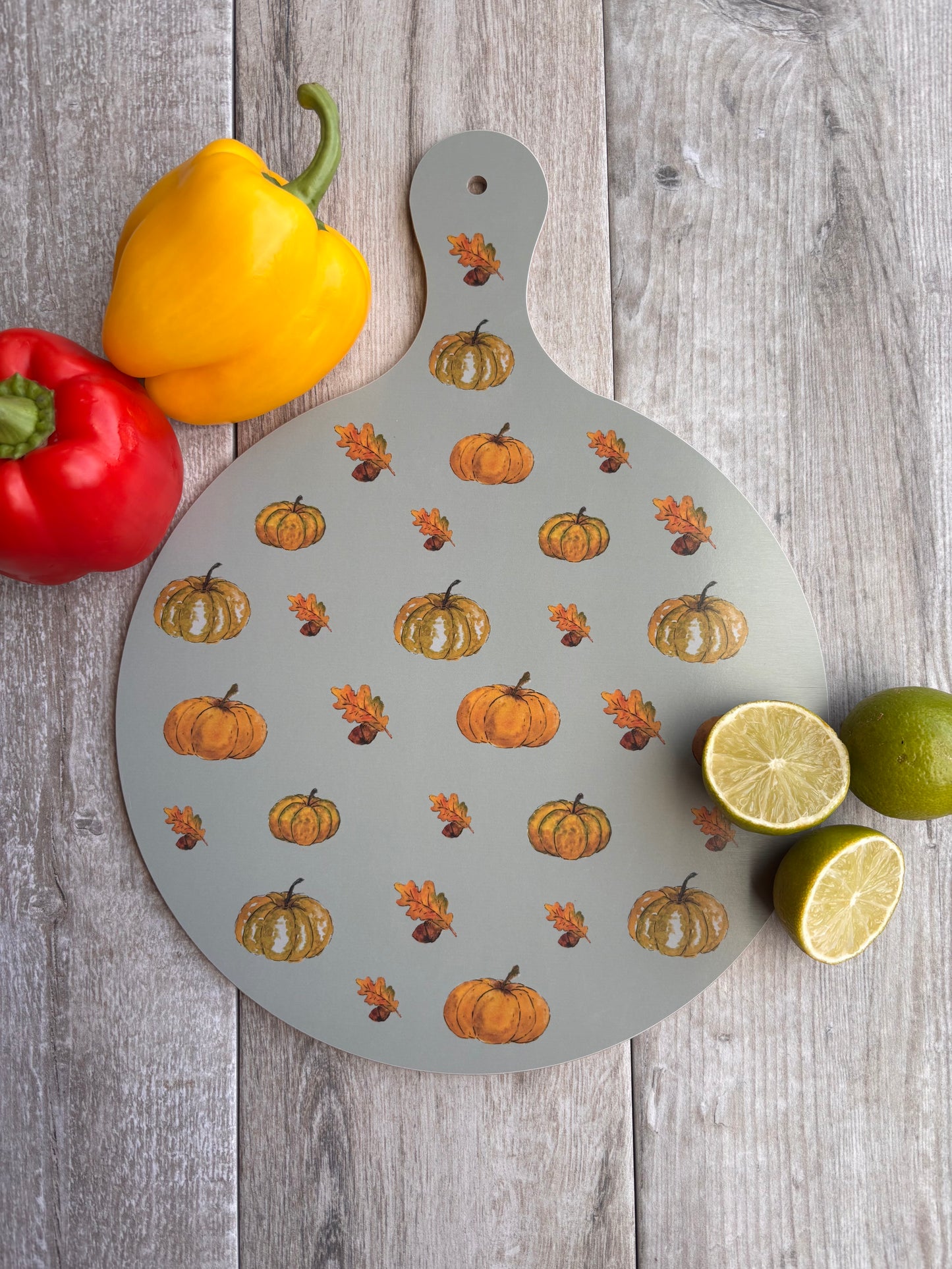 Round Pumpkin Melamine Chopping Board